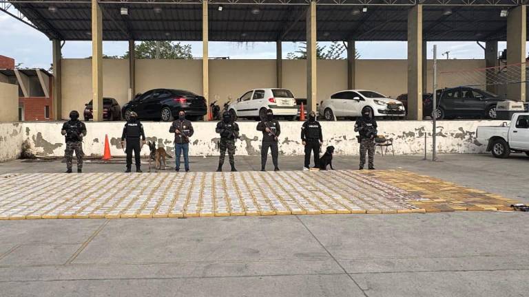 Puerto de Guayaquil: incautan droga valorada en más de 48 millones de dólares con destino a Reino Unido