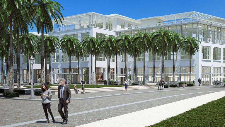 El proyecto Aires Este Town Center prevé la integración de viviendas, comercios, oficinas y espacios públicos.