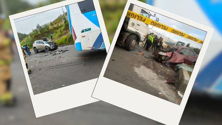 Dos trágicos accidentes de tránsito se registraron en Azuay y Cotopaxi: esto se conoce sobre los siniestros