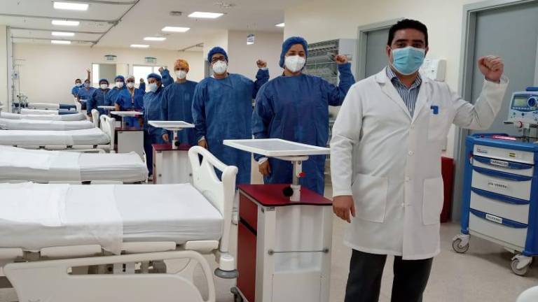 Área de emergencia de hospital en Guayaquil amaneció sin pacientes covid-19