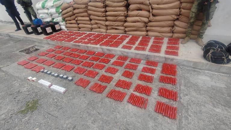 Ejército ecuatoriano decomisa más de mil tacos de dinamita que pertenecerían a disidencia colombiana