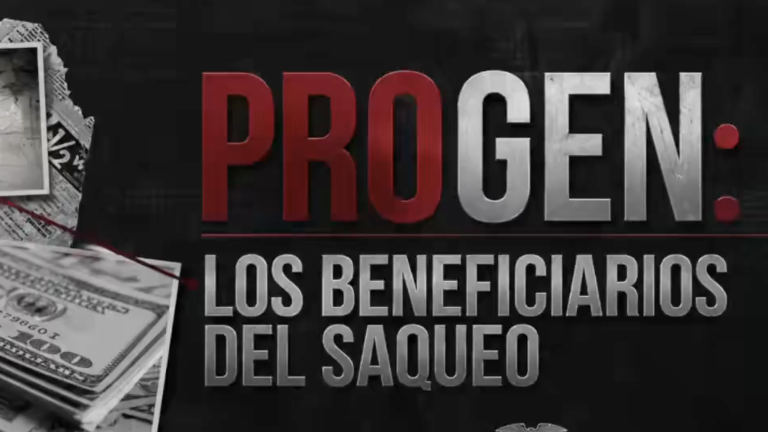 Gobierno publicó un video en el expone la ruta del dinero del caso Progen.