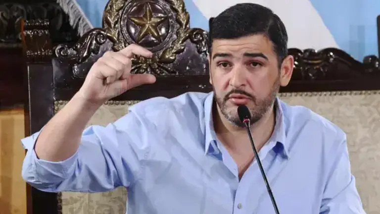 El alcalde de Guayaquil, Aquiles Alvarez.