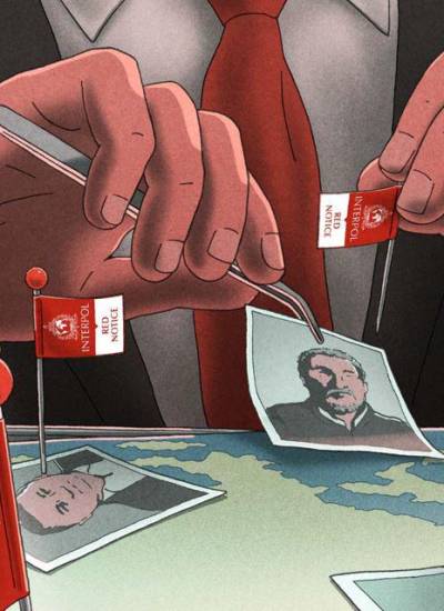 Ilustración de la tercera entrega de la investigación transfronteriza China Targets.
