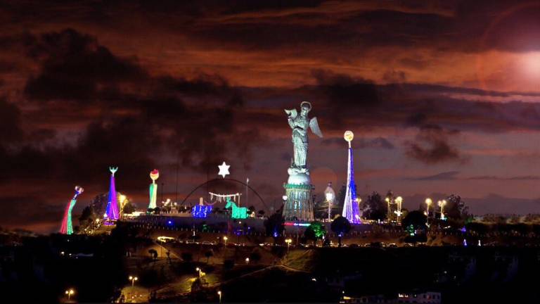 La capital ecuatoriana, un inmenso pesebre viviente en Navidad