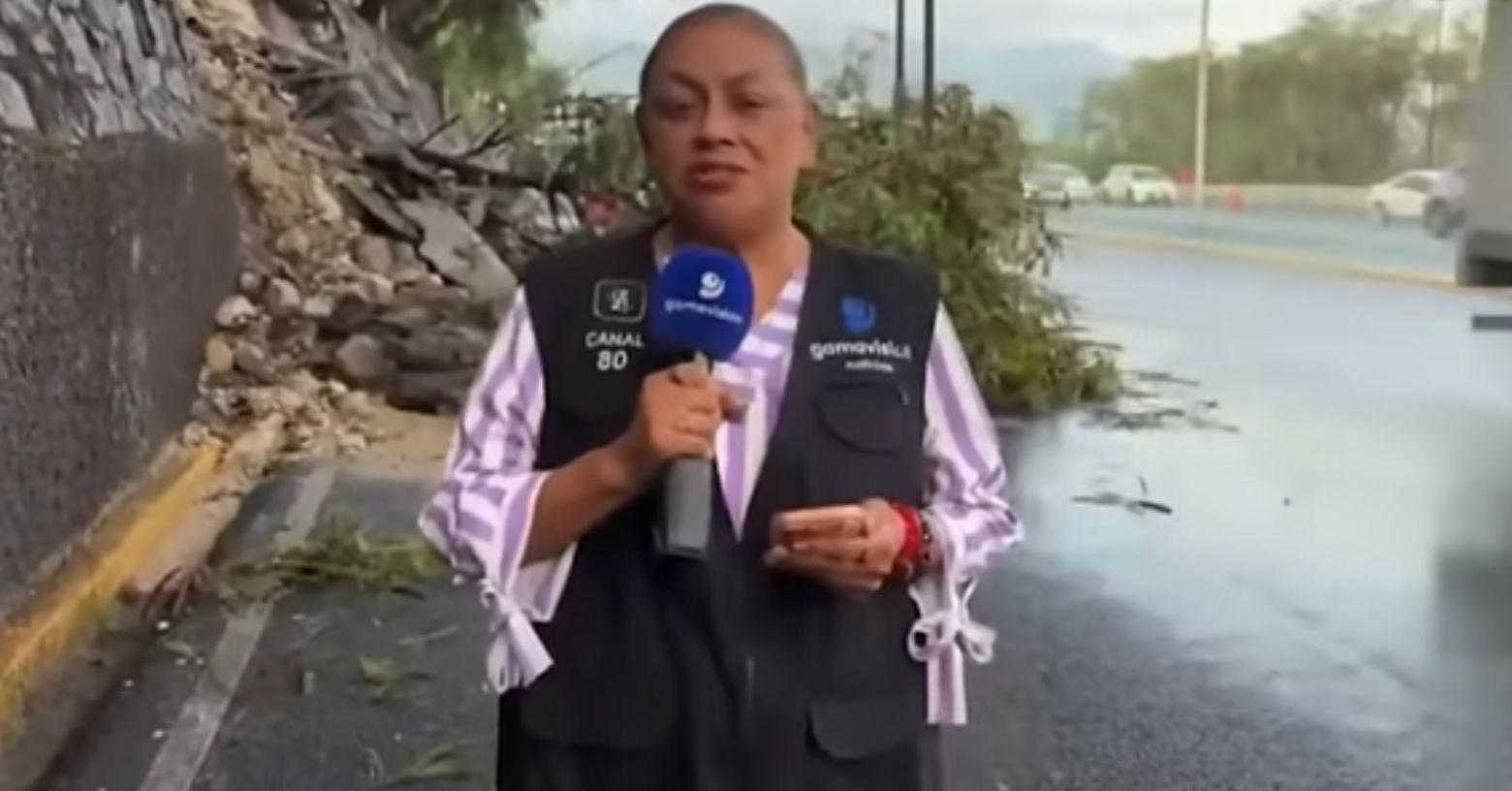 México: reportera y camarógrafo fueron embestidos durante transmisión en vivo