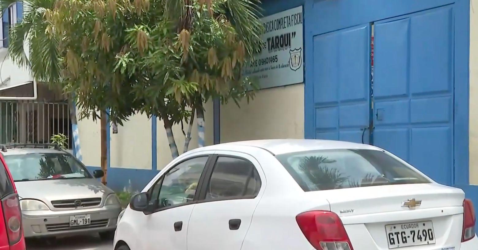 Estudiante disparó en la pierna a un compañero dentro de un colegio de Guayaquil