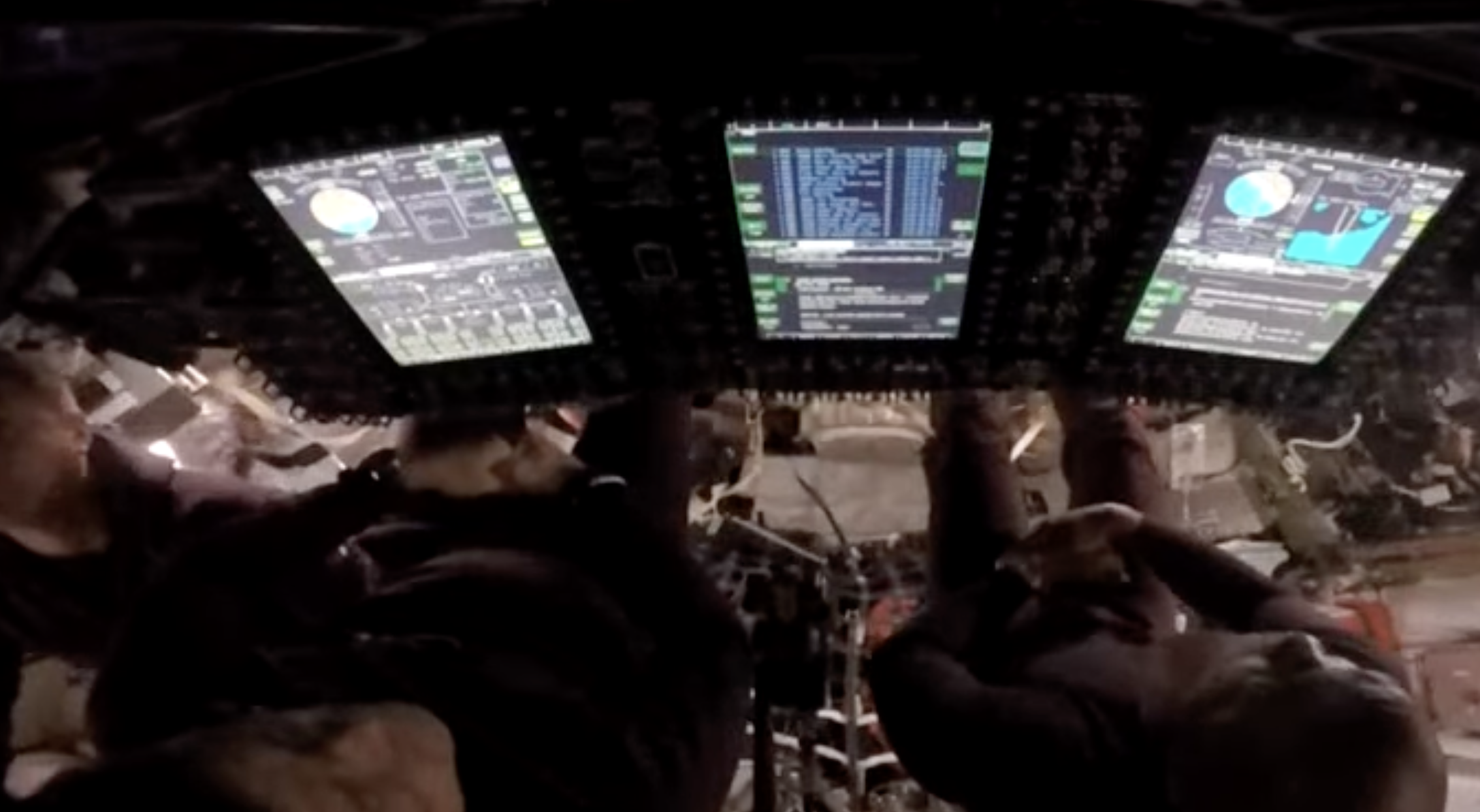 Empieza la configuración de la nave espacial