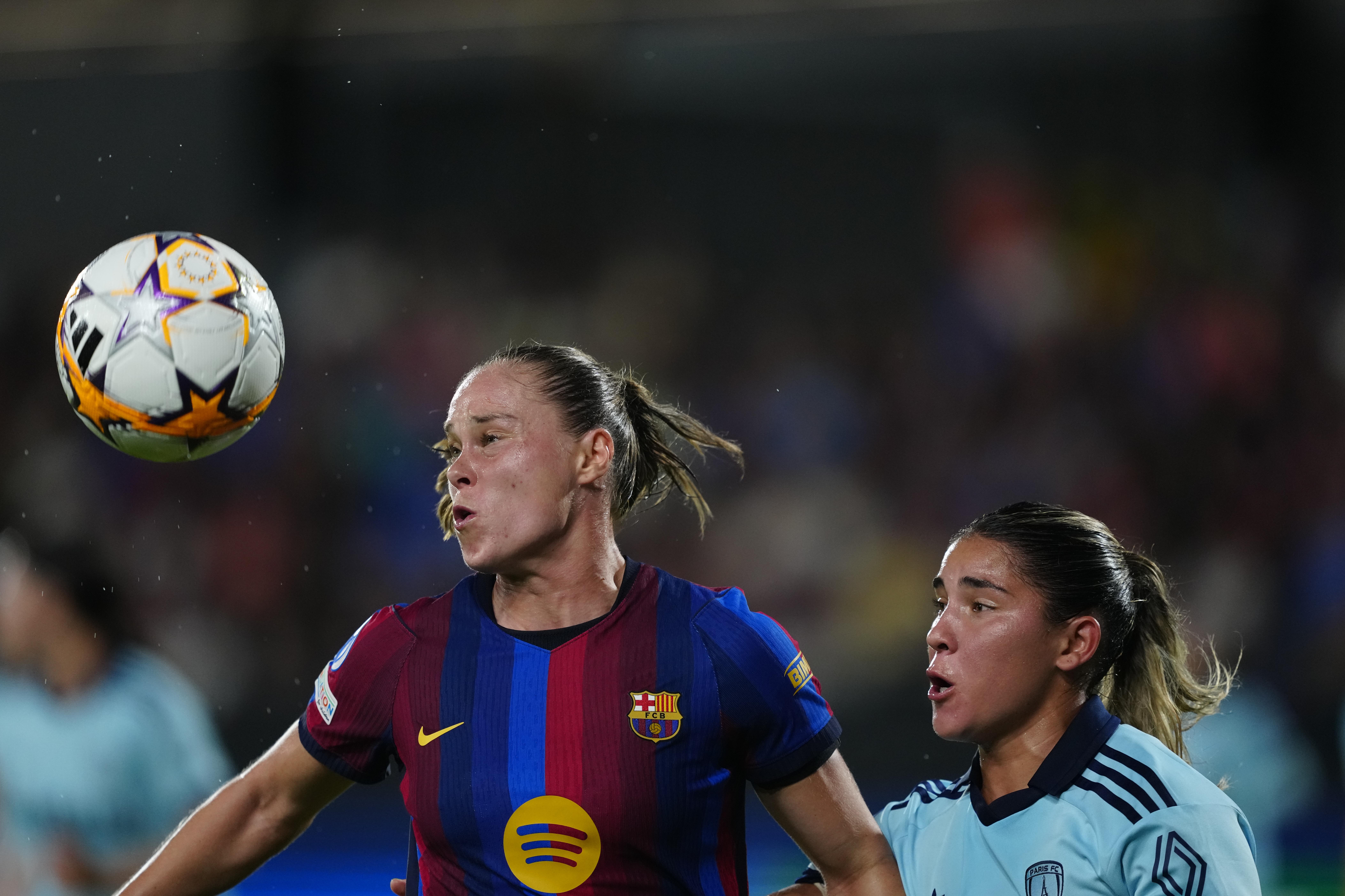 Paris FC de Manoly Baquerizo cae goleado ante el FC Barcelona en la Champions League femenina
