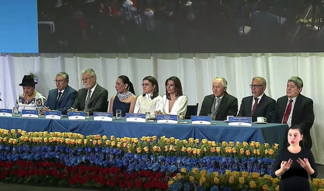 Comienza la Ceremonia de Inauguración del Referéndum y Consulta Popular 2025