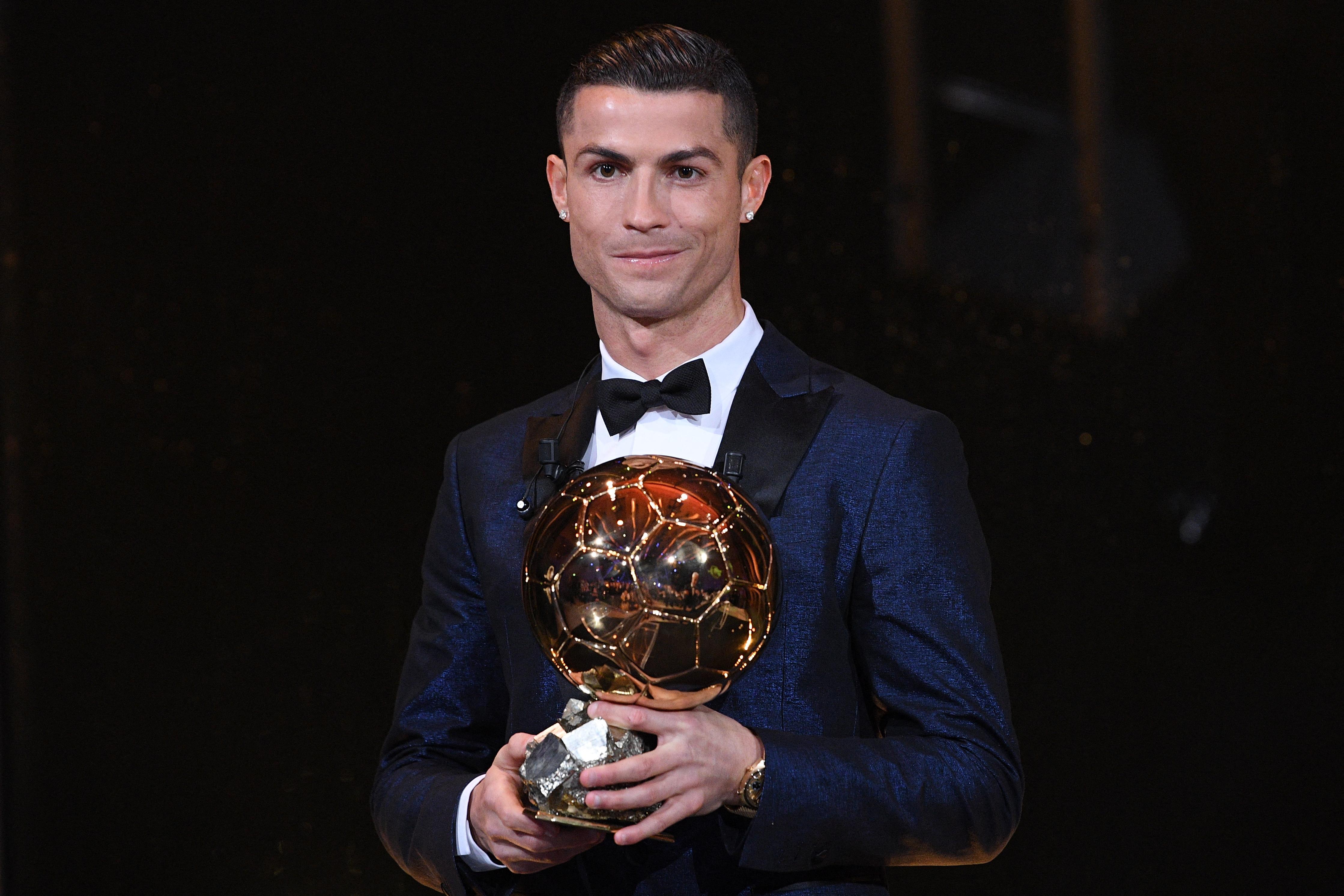 Cristiano Ronaldo lidera la votación para elegir al Balón de Oro de todos los tiempos