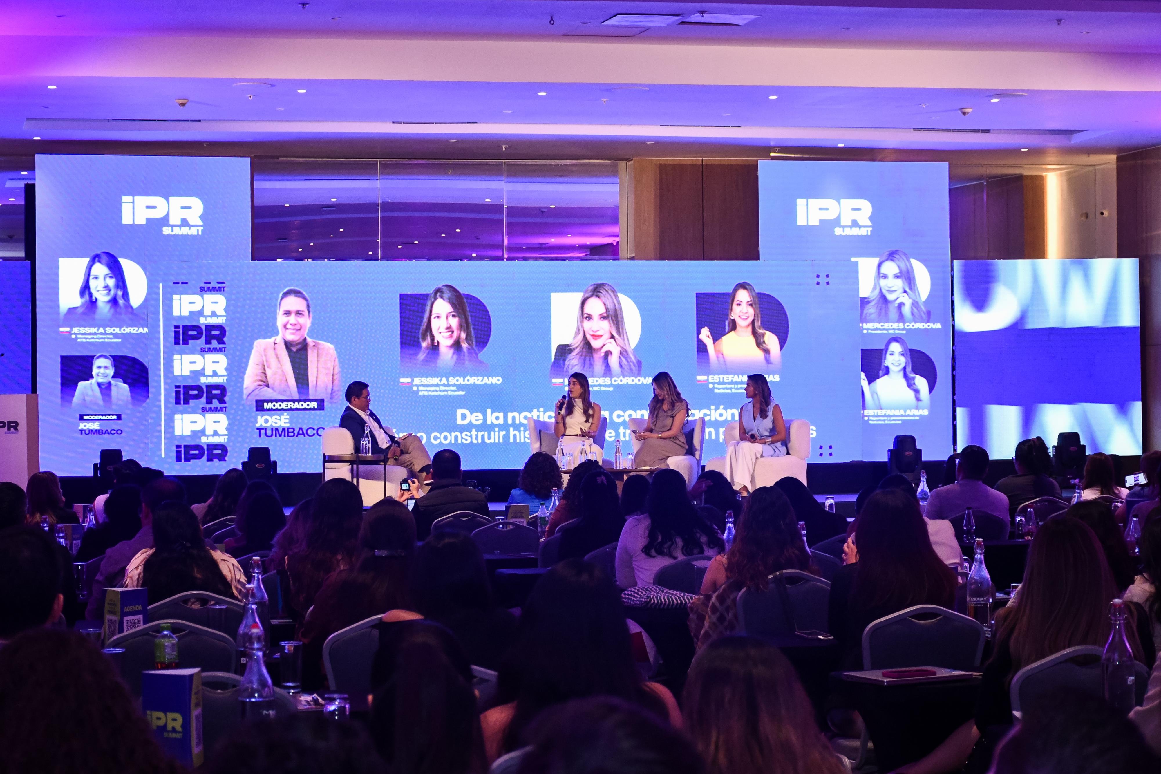 iPR Summit: Diálogos de relaciones públicas y reputación que reunieron a más de 350 profesionales en Guayaquil