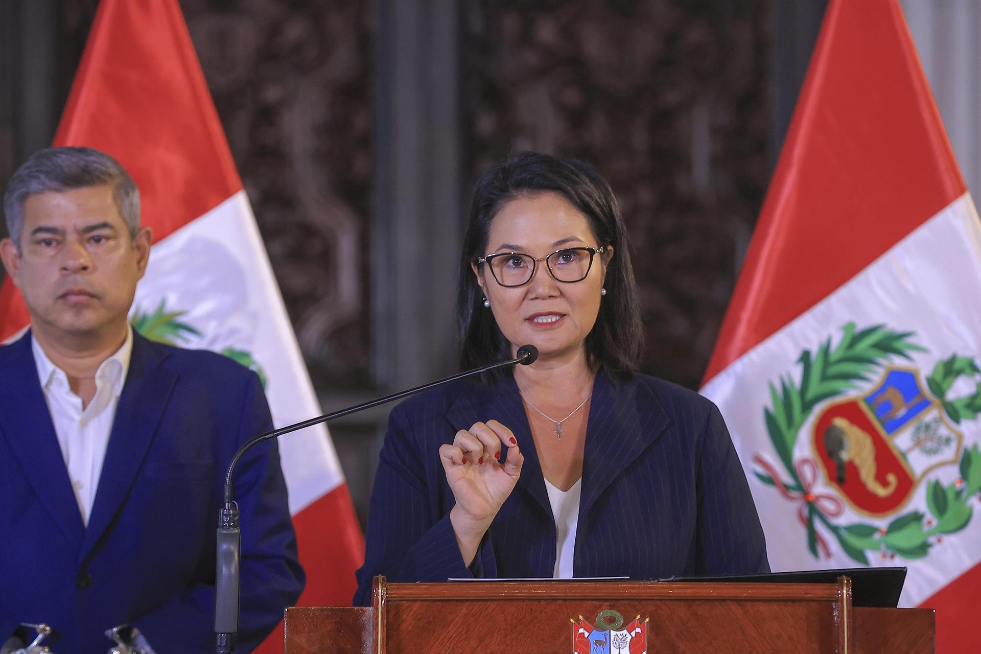 Keiko Fujimori anuncia subsidio temporal a combustibles tras protestas en la Amazonía de Perú