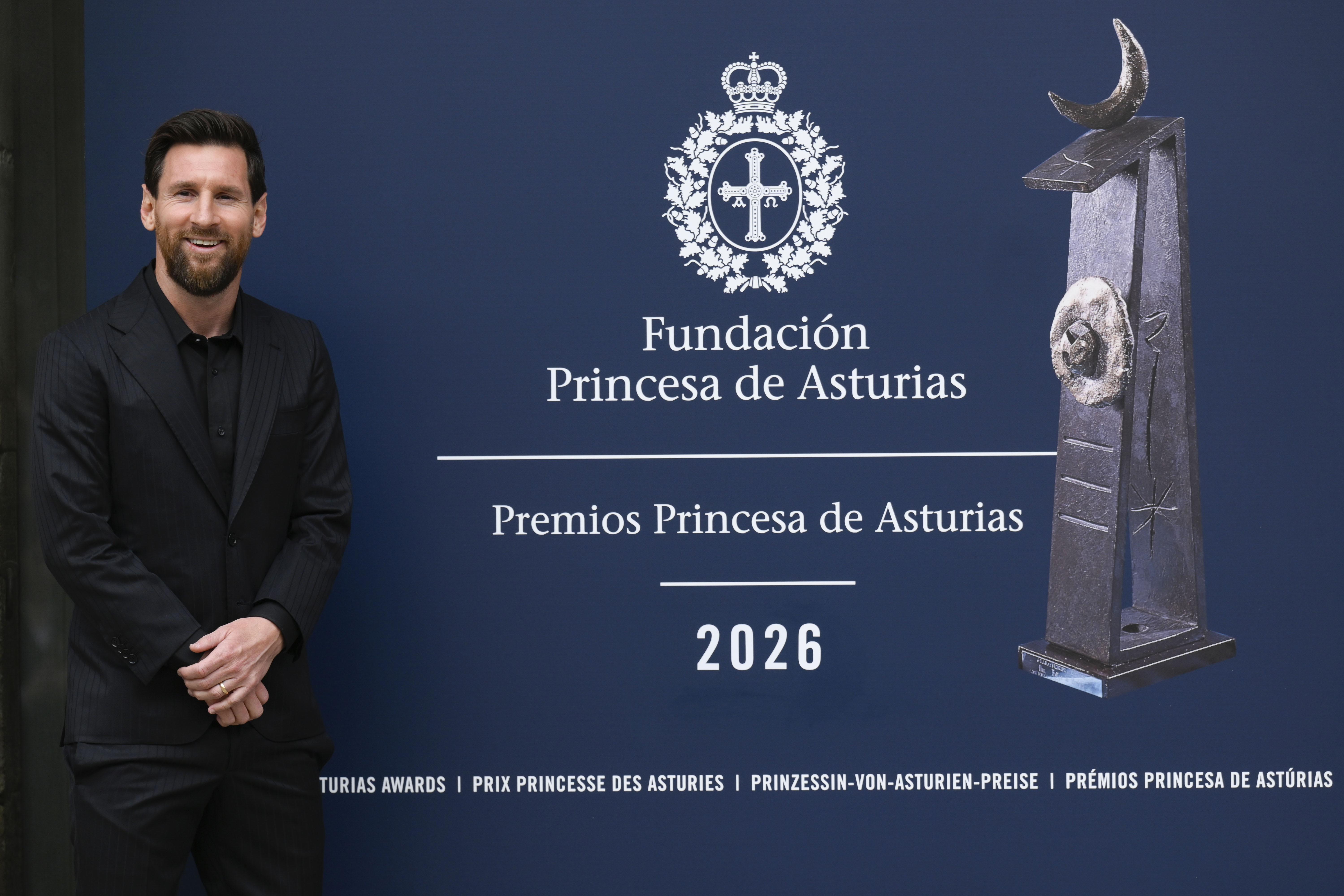 “Él estaba muy ilusionado”: Lionel Messi recuerda a su padre antes de recibir el Premio Princesa de Asturias de los Deportes