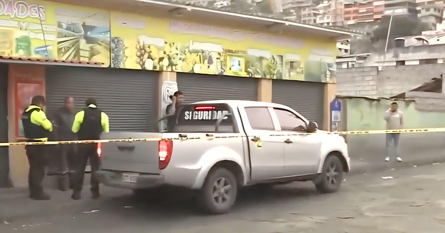 Guardia fue asesinado mientras custodiaba un tráiler con mercadería en el sur de Quito