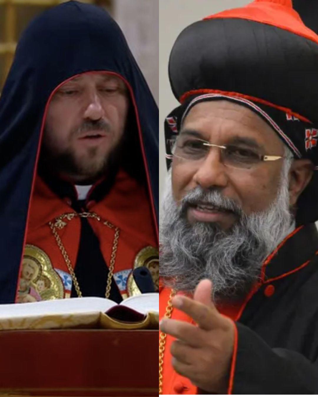 Cardenales con atuendos llamativos