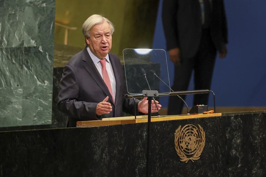 ONU: António Guterres alerta sobre una “gran fractura” mundial y pide controlar la inteligencia artificial