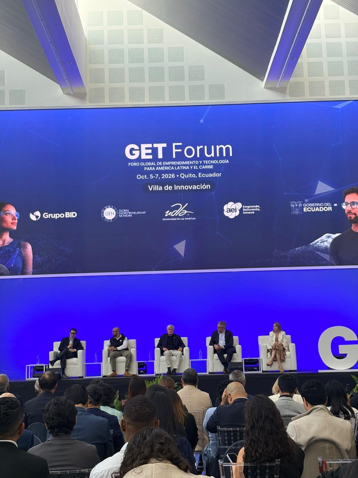 Ecuador se convierte en epicentro regional del emprendimiento: GET Forum reúne a cerca de mil asistentes