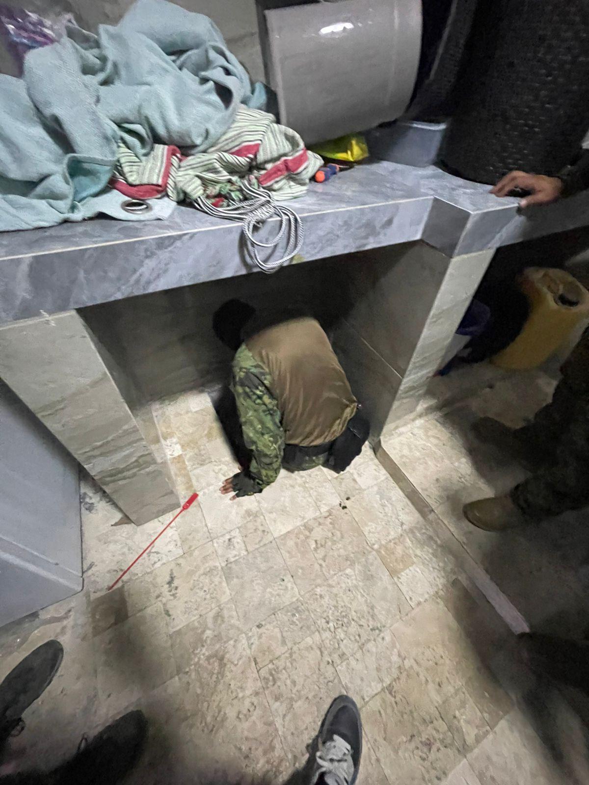 Trascienden detalles sobre búnker en el que se escondía 'Fito'