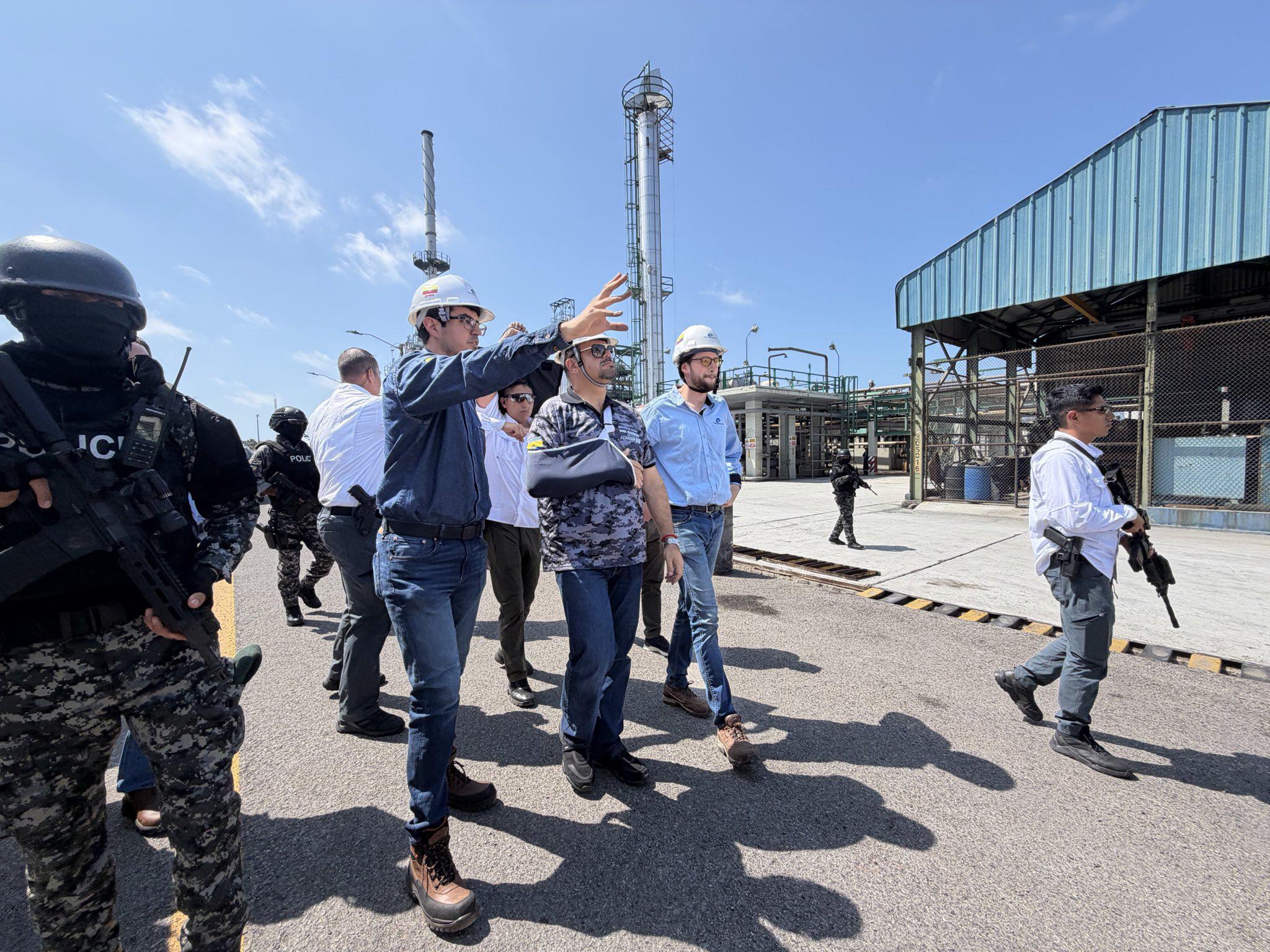 Gobierno refuerza seguridad en Refinería de La Libertad en medio del estiaje