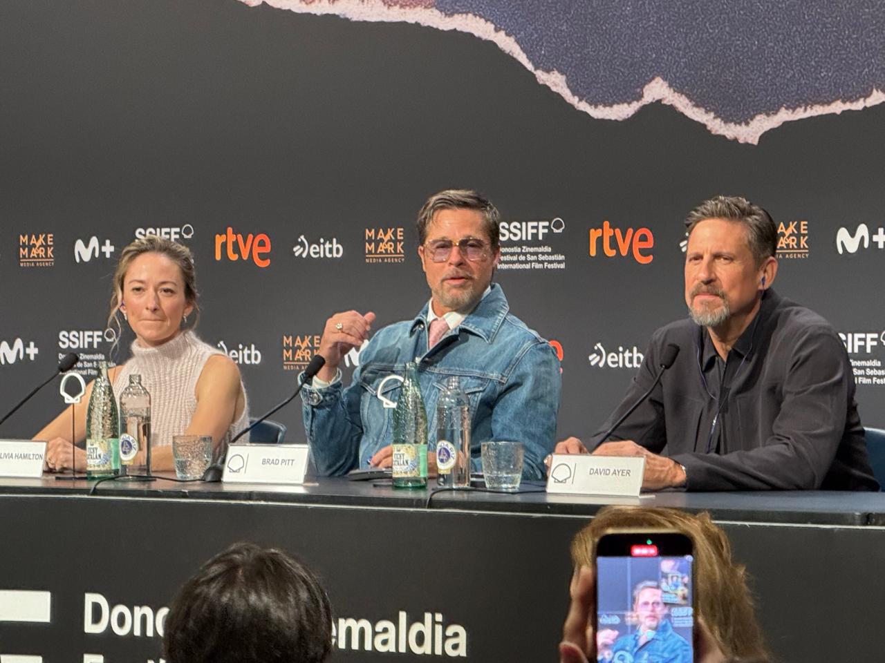 Brad Pitt alborota San Sebastián con ‘Heart of the Beast’
