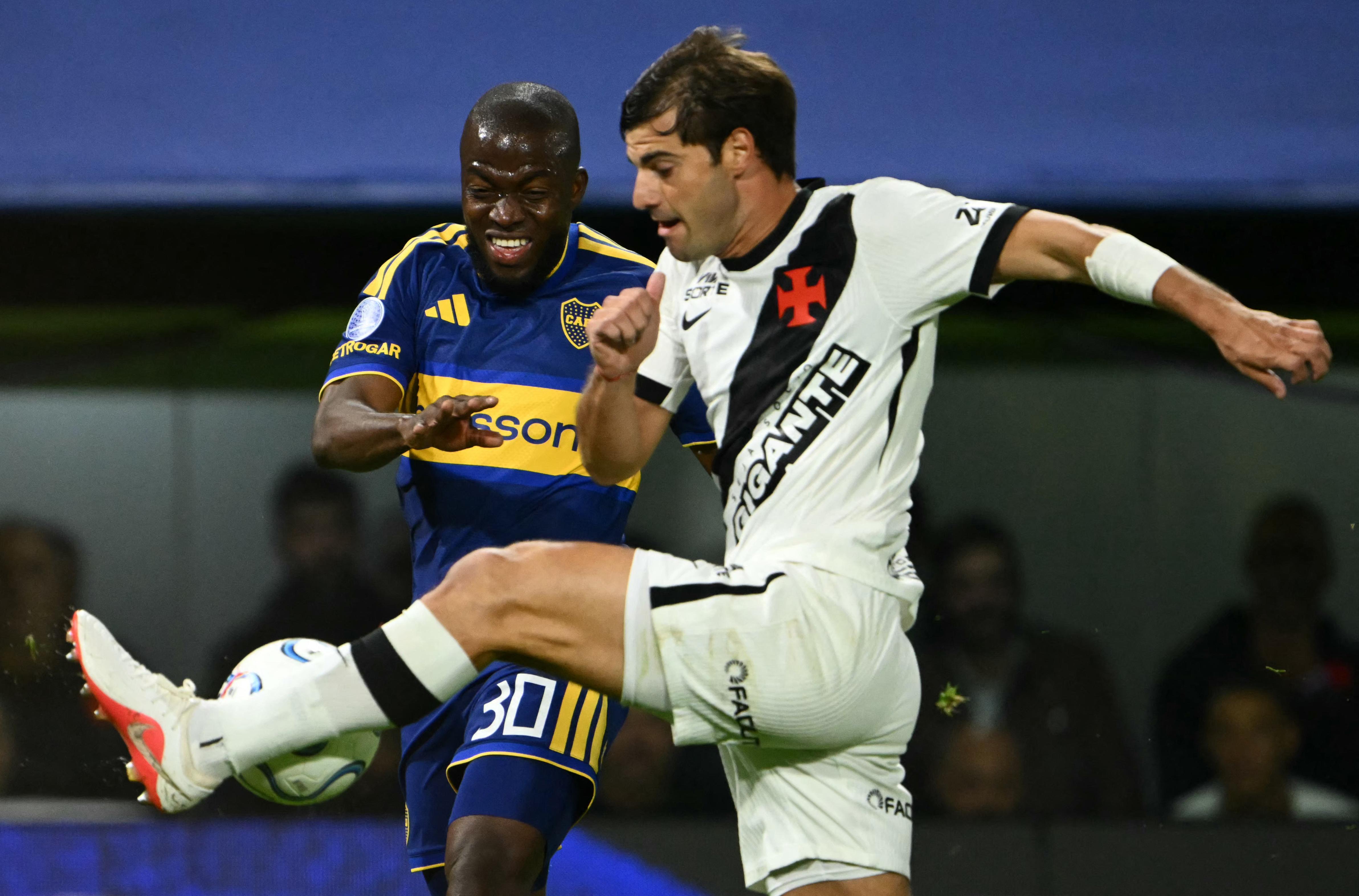 Vasco da Gama vence a Boca Juniors y toma ventaja en la semifinal de la Copa Sudamericana