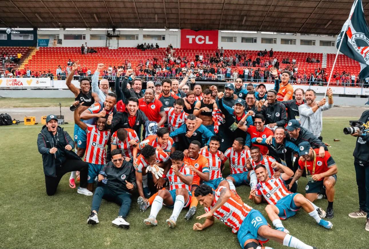 Atlético FC se corona campeón de la Serie B tras empatar con Cuenca Juniors