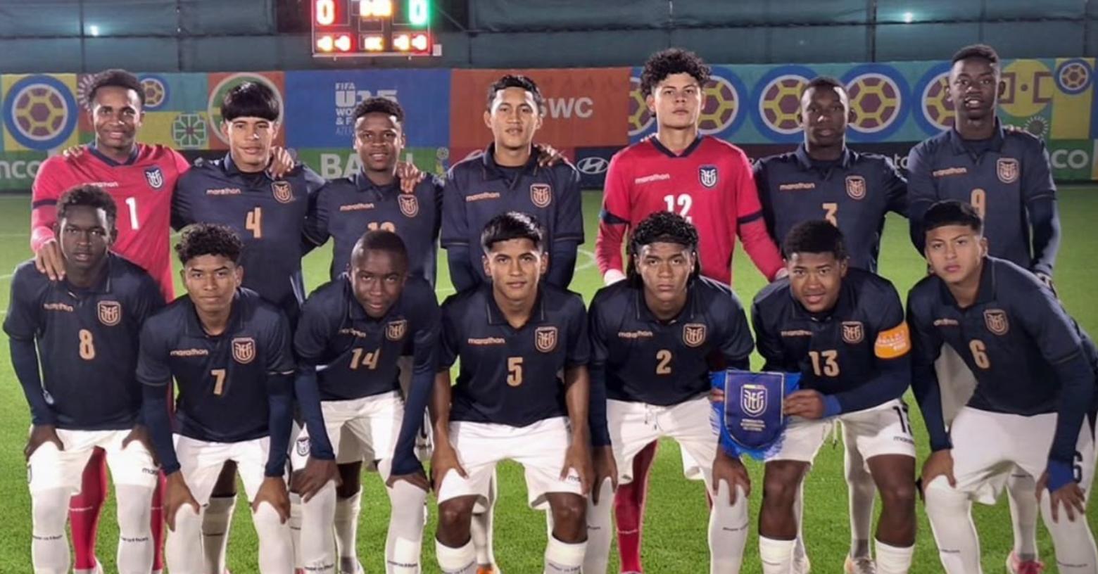 Ecuador pierde ante España en octavos de final y enfrentará a Polonia en el Mundial Sub-15