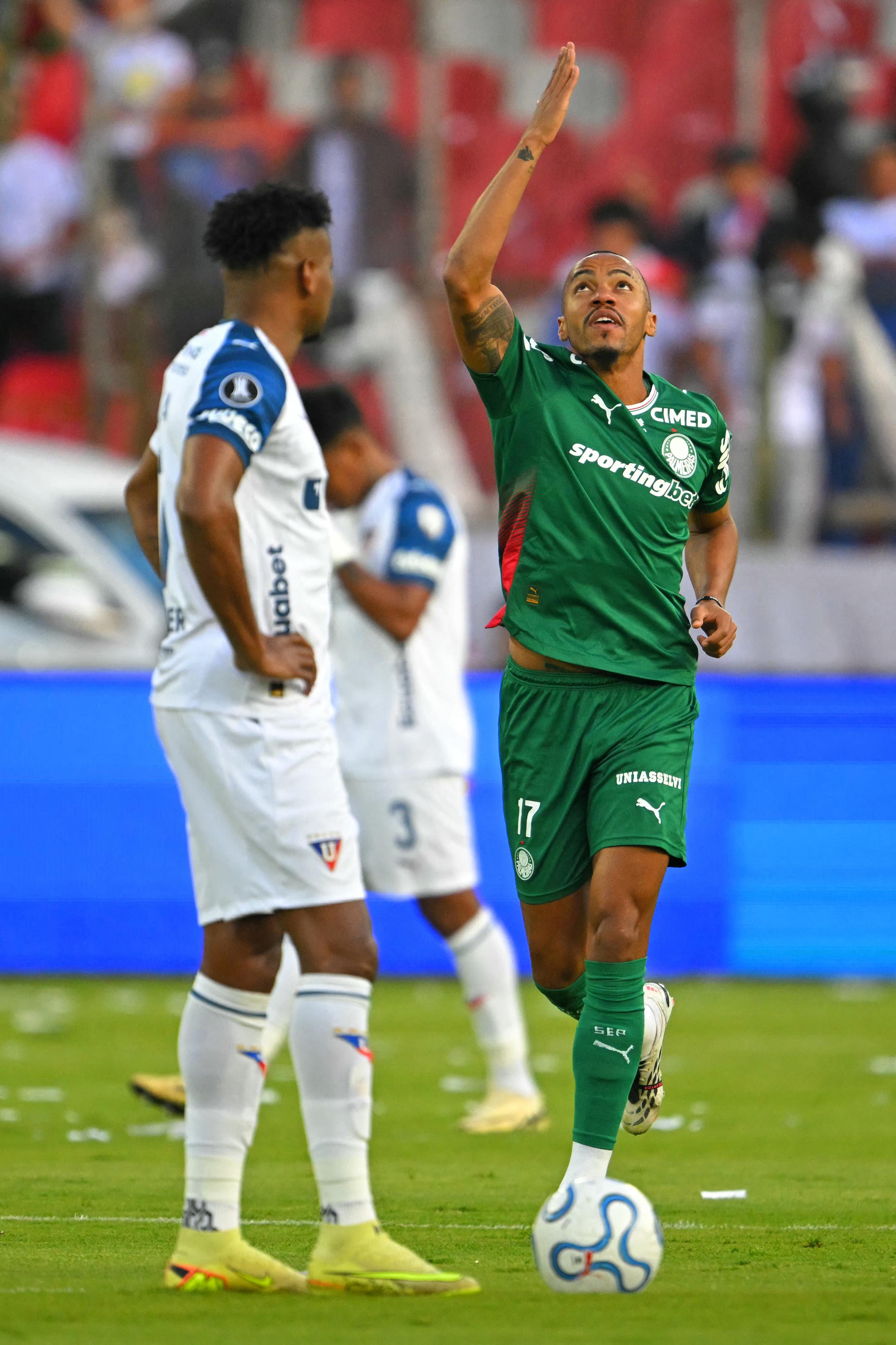 Liga de Quito cae ante Palmeiras en penales y queda fuera de la Copa Libertadores