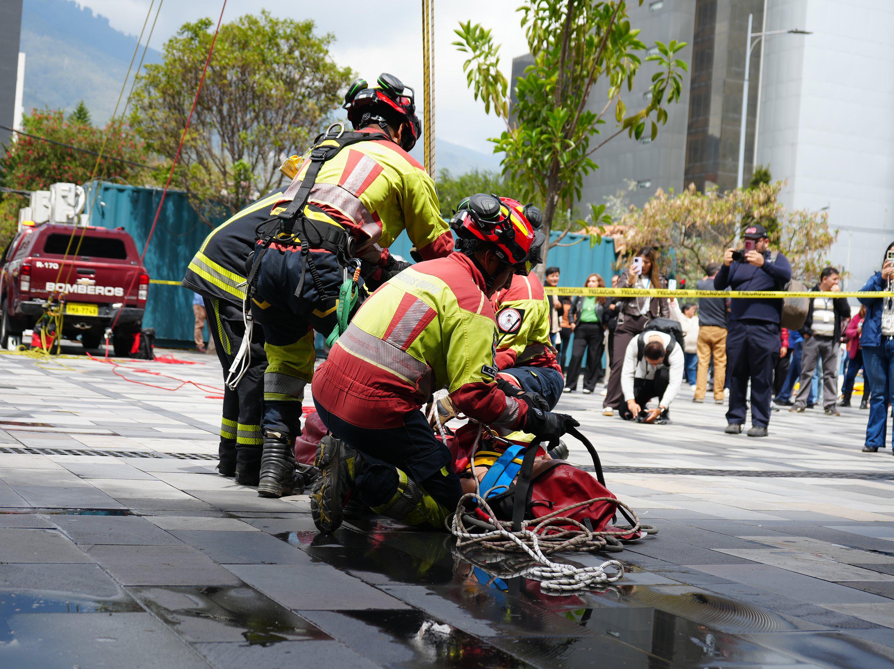 Así fue 'Megasimulacro de Evacuación' ante sismos en Quito