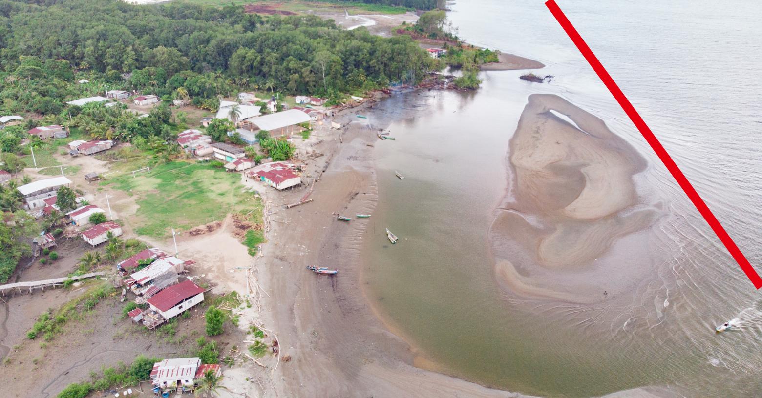 Canchimalero, en Esmeraldas: un paraíso que el mar amenaza con borrar