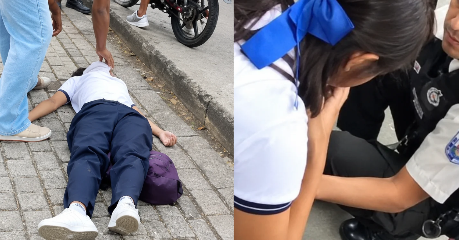 Dos estudiantes fueron arrolladas al norte de Guayaquil