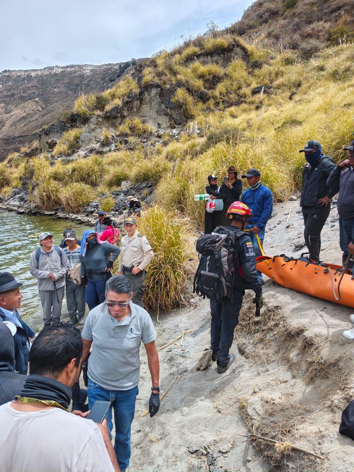 Lo que se conoce sobre el hallazgo sin vida de un menor de 17 años junto a la laguna del Quilotoa