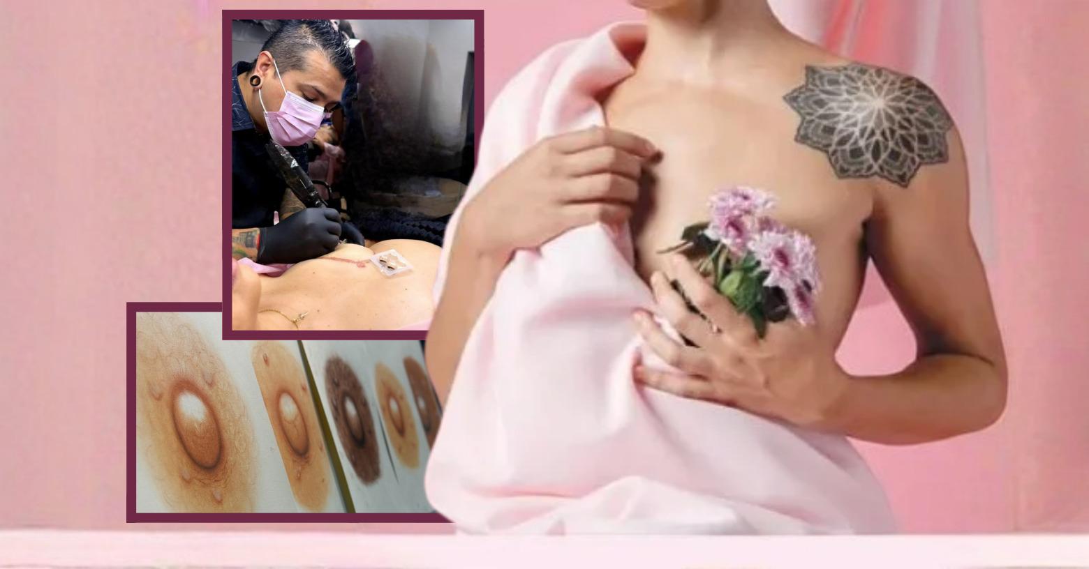 "Volver a vivir": tatuajes de areola que devuelven la autoestima tras el cáncer de mama en Ecuador