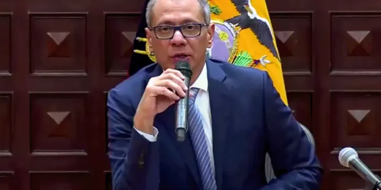 Gobierno de Ecuador envía nota de protesta tras la detención de Jorge Glas