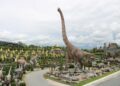 El dinosaurio más grande del mundo medía 40 metros y pesaba 77 toneladas, como un edificio de 13 pisos caminando sobre la Tierra