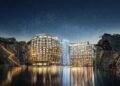 Un hotel construido dentro de una cantera sorprende con varios pisos bajo tierra