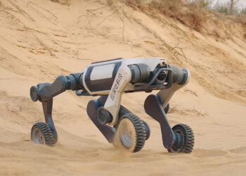 Los perros robot ya son una realidad en China y uno de ellos puede atravesar ríos, hielo e incluso soportar temperaturas de hasta -30 °C