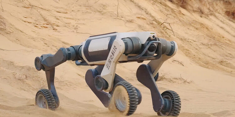 Los perros robot ya son una realidad en China y uno de ellos puede atravesar ríos, hielo e incluso soportar temperaturas de hasta -30 °C