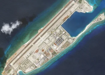 Satélite comercial sobrevuela el mar de China Meridional y encuentra una isla que no existía