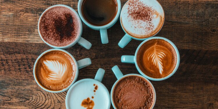 Beber hasta tazas café día