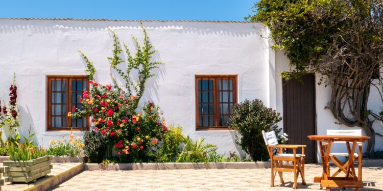 Adiós a las paredes blancas en el patio de casa: la nueva tendencia para 2026 es más elegante y práctica