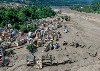 Tras sismo una avalancha nepal