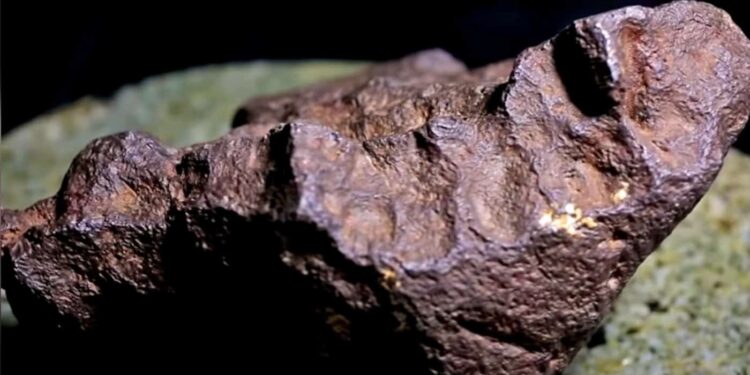 Un hombre usó la misma piedra durante 30 años para mantener abierta la puerta y luego descubrió que era un meteorito de hierro valorado en US$ 100.000