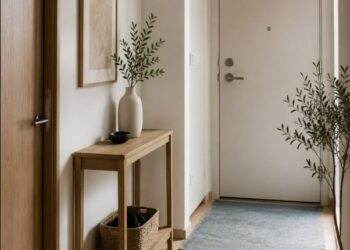 Adiós al recibidor tradicional: la nueva tendencia de 2026 es más elegante y minimalista para decorar tu casa