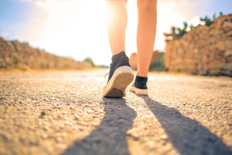Caminar los días bueno salud