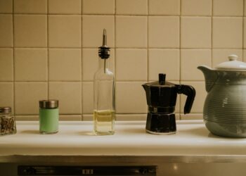 Mezclar posos café con vinagre
