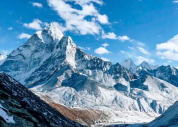 Mientras una expedición típica everest