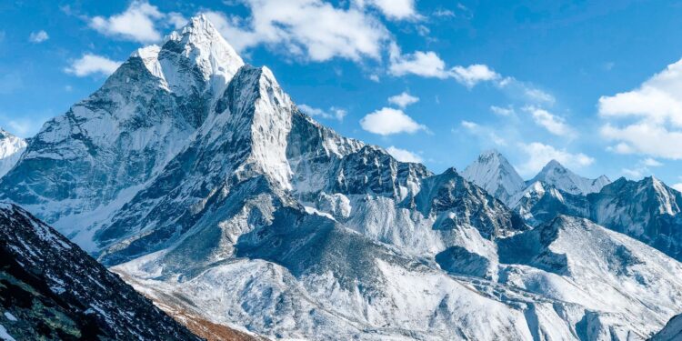 Mientras una expedición típica everest