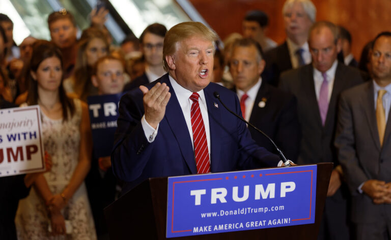 Nadie esperaba donald trump une